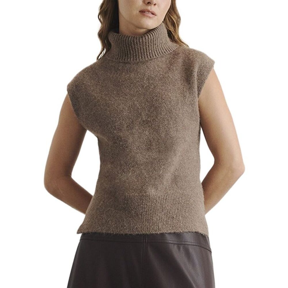 Tanya Taylor Womens  Aaron Alpaca-Blend Top